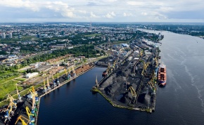 The ports of the Baltic States began to use the new cargo loading system